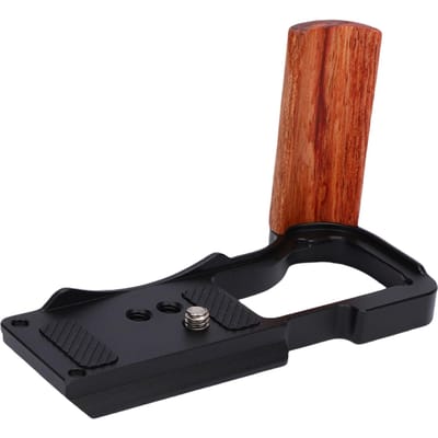 Handgreep L-vormige Beugel Handvat Geschikt voor R50V Camera met Ingebouwde Snelkoppelingsplaat Handgreep Houder Antislip Pads Ontwerp