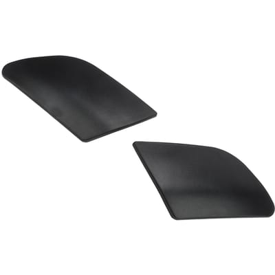 2PCS Cache de Lave-Phare 1K5955109A Résistant à la Chaleur Modifiable Remplacement Pour Rabbit MK5 2006‑2009 black