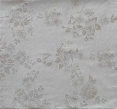 Kussenhoes | Kate - Jacquard - Gebroken wit - Linnen Katoen Mix - 25x45 cm