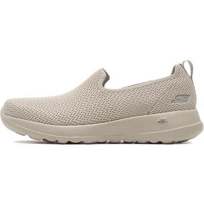 Skechers Go Walk Joy Confortables Polyvalentes Durables Respirantes Basse Tige Chaussures Décontractées Baskets Femme Marron 124686-TPE 36 beige