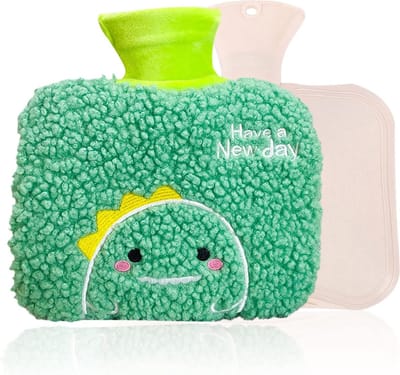 Warmwaterkruik met overtrek, warmwaterkruik handwarmer, warmwaterkruik voor kinderen, warmwaterkruik met handwarmer, warmwaterkruik, de beste kerst- en wintercadeaus