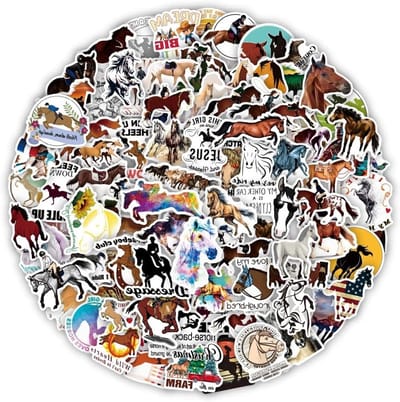 Rijdende Sport Stickers Set van 100 Stuks voor Laptop, Skateboard, Fiets en Waterfles - Waterdichte Graffiti Stickers voor Volwassenen en Kinderen