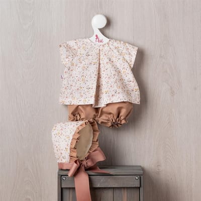 Asi poppenkleding Leonora - Teresa collectie - poppenoutfit multicolor.