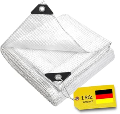 Dekkend waterdicht zeil 3x5 m - Scheurvast en winterbestendig, ideaal voor bescherming tegen alle weersomstandigheden