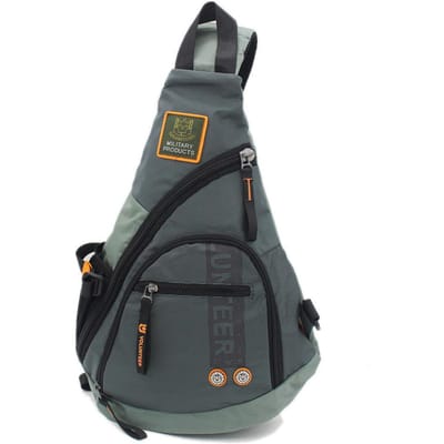 Sac à dos bandoulière pour homme Sac de poitrine à bandoulière Sac de voyage Randonnée Sport de plein air Escalade Militaire Oxford Homme Messager Sacs bandoulière