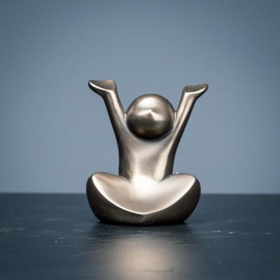 Parastone - Beeld Vivace SYM06 - Modern - Kunst - Cadeau - Beeldje - Decoratie - Woonkamer - Slaapkamer - Kantoor - Bureau