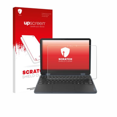 upscreen - Screenprotector voor Lenovo 500w 2-in-1 Gen 5 - Folie Beschermfolie transparant