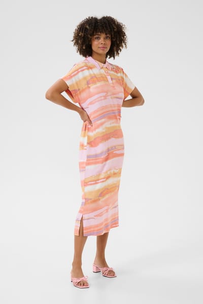 Jurk Oversize fit multicolour