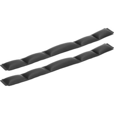 2 STUKS Vervangende Hoofdband Pad Kit Comfortabel Eiwitleer Hoge Elasticiteit Headset Hoofdband black