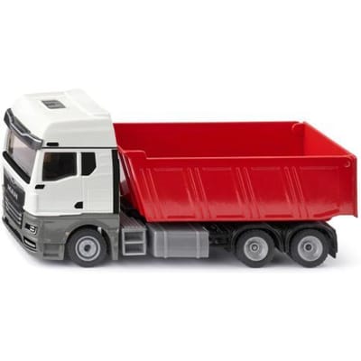 Siku 3518, MAN kiepwagen, 1:50, metaal/kunststof, rood/wit, kiepbak, robuust design