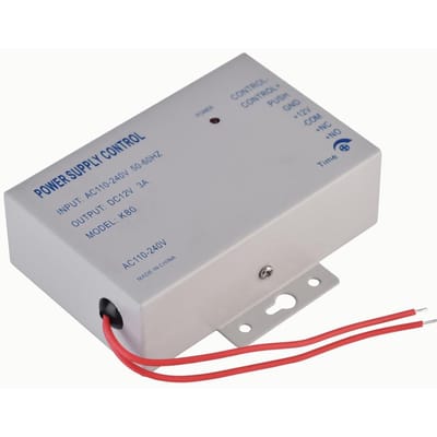 Ingang AC110V-240V Uitgang DC 12V 3A 30W Voeding Controller voor Deur Toegangscontrolesysteem