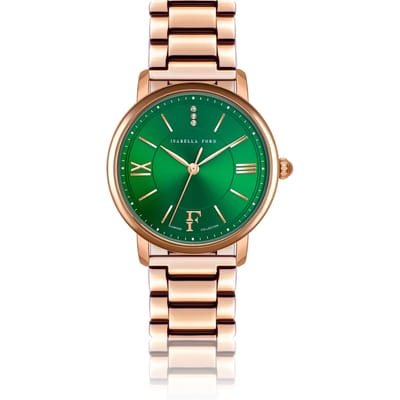 Zilveren horloge voor dames Isabella Ford Monroe