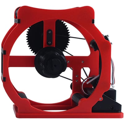 Bobineur Automatique de Filament pour Imprimante 3D Démarrage/Arrêt Automatique Bobineur Électrique de Filament pour PLA PETG ABS TPU Nylon Rouge black