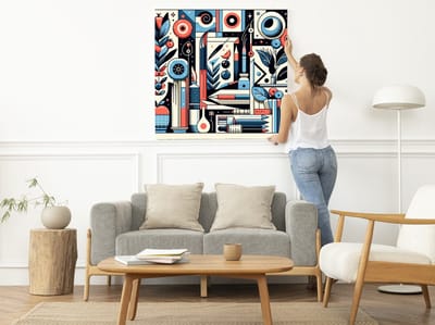 Kunstprint | Wanddecoratie | Dibond | 30 × 30 cm