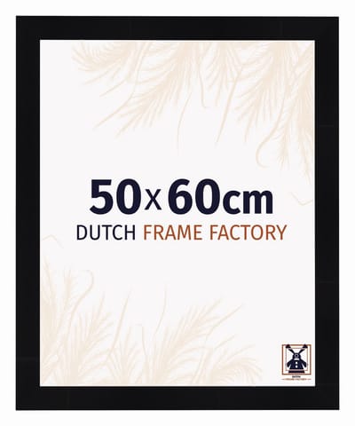 Fotolijst 50x60 cm - MDF - Zwart Hoogglans - Praag