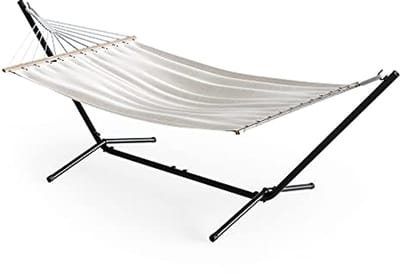 OK-Living Hangmat, Wit, 190 x 120 cm Metalen frame