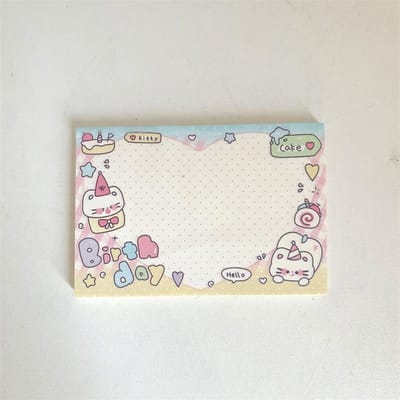 MINKYS Nieuwe Collectie Kawaii Kat Memo Notitieblokjes To-Do Lijst Paperlaria School Schrijfwaren