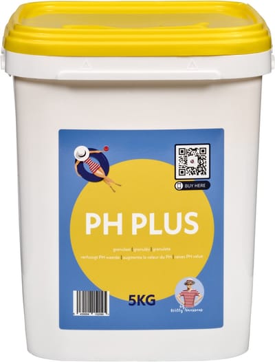 Willy Naessens pH Plus Granulaat - Zwembad pH-waarde verhogen - 5kg