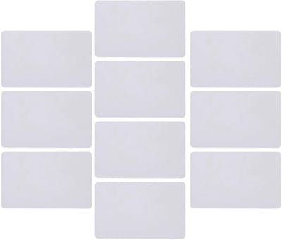 Dailygoods- Smartcard Set van 10 Stuks - Beschrijfbare IC UID-kaart - Beveiligde Gegevensoverdracht - Lichtgewicht PVC - Gepersonaliseerde Toegang - Duurzaam Ontwerp - Toegangskaart