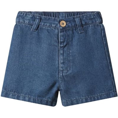 LUPILU Korte baby broek (Donkerblauw, 62/68)