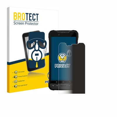 BROTECT - privacy screenprotector voor Zebra Xplore M60 - Folie Beschermfolie Blauwlichtfilter