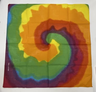 Hippie bandana/haarband - tie dye