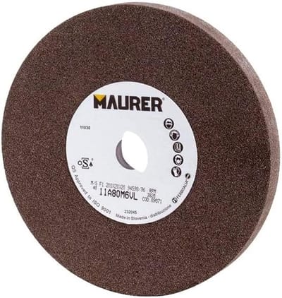 Korund Slijpschijf 100x20x13 mm - Korrel 80 voor Slijpwerk