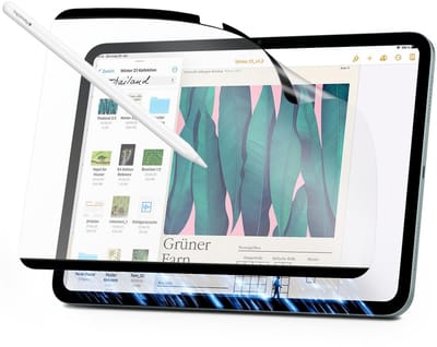 Dailygoody - Magnetic Paper Screen Protector - iPad Air 11 Inch - Detachable & Reusable - Matte Anti-Glare Film - Geschikt voor iPad Air 8th/7th/...