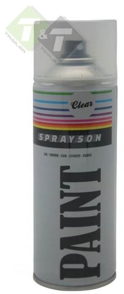 Sprayson Blanke lak, Spuitbus 400 ml, Lak