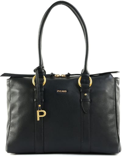 PICARD schoudertas Valesca Cityshopper Black zwart