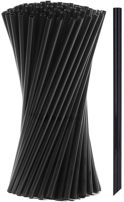 Rietjes, Herbruikbaar, 21 Cm × 6 Mm, Cocktailstro Drinken Voor(Rietje Met Puntige Punt)