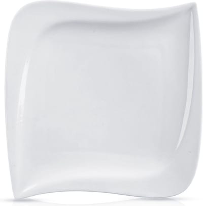 Dessertbord Porselein MONA 21,5x21,5 cm - Taart Bordjes - Bord - Ontbijtbord - Borden