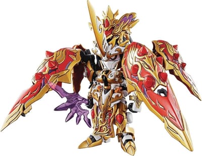 Maquette Gundam Sangoku Soketsuden Diao Chan Kshatriya Gunpla - 8 cm