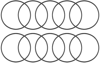 10 Stuks Nitril Rubber O-Ringen - 54mm Buitendiameter, 50mm Binnendiameter, 2mm Breedte - Perfect voor Lekkagepreventie, Sanitair en Auto Reparatie
