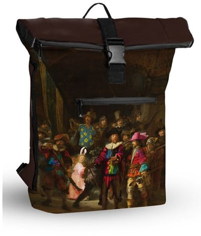 Mart Arts New York Nachtwacht Rolltop Rugzak 16L