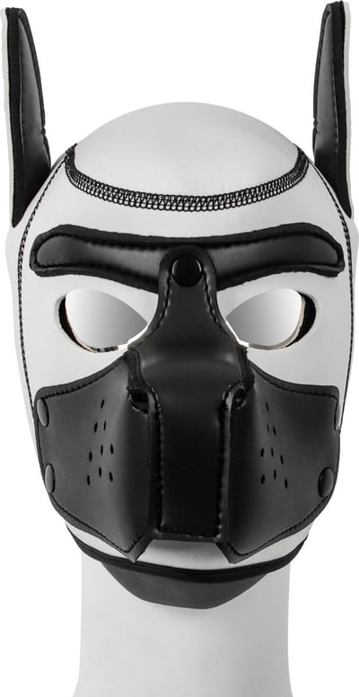 Banoch - Lindo Perrito Neoprene - honden masker puppy - wit