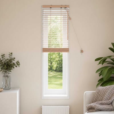 vidaXL - Venetiaanse - jaloezie - Eiken - Look - 50 - x - 130 - cm - 35 - mm