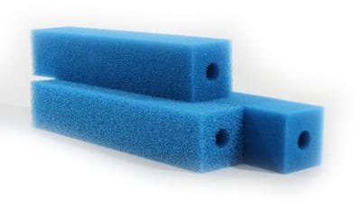 Filterblok met Ø32 cm gat fijn 50x10x10 cm