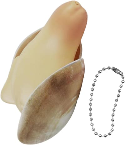 Waterspeelgoed Schelp - Waterpistool Strand - Buiten Spelen - Geoduck-Geïnspireerd Ontwerp - 11 x 5 x 5 cm - Uniek Kenmerk