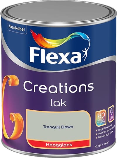 Flexa - Creations Lak Hoogglans - Tranquil Dawn - Mengverf - 750 Ml