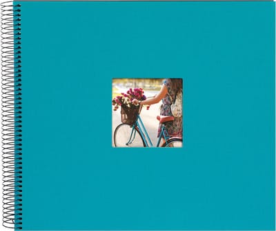 Goldbuch - Spiraal fotoalbum Bella Vista - Turquoise - 35x30 cm