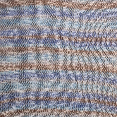 DROPS Fabel Long Print - 604 ocean view - Wol Garen