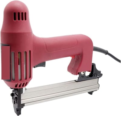 Elektrisch Spijkerpistool - Nietmachine Hout - Meubels Maken - Veiligheidsschakelaar - 6-30 mm - Zwart