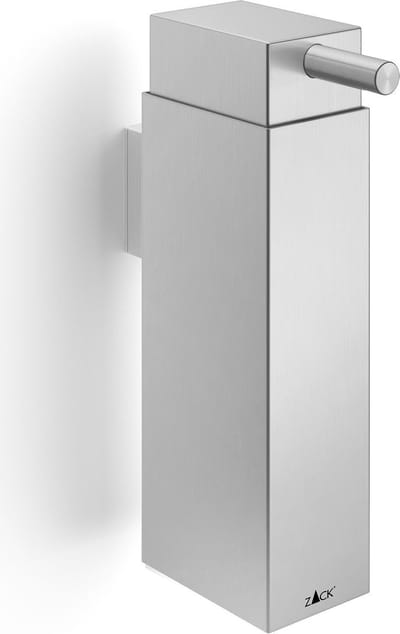 Zack LINEA Zeepdispenser - 190ml - wandmontage - mat geborsteld RVS