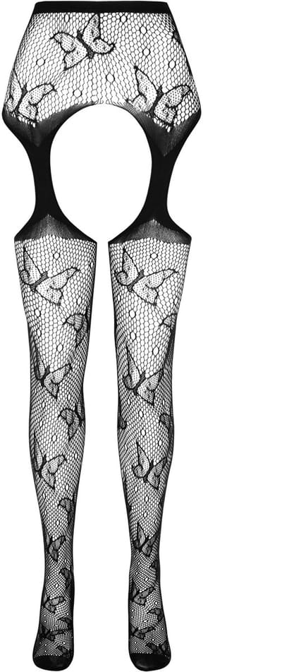 ECO Jarretelpanty S001 zwart