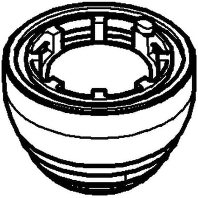 Grohe Shower base for Relexa Sport overhead shower 45130000