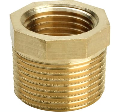 Viega - Verloopstuk 2 x 1 brons / blank model 3241