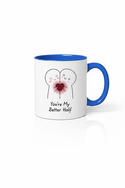 Mok 'You're My Better Half' | Romantisch Cadeau voor Mijn Betere Helft