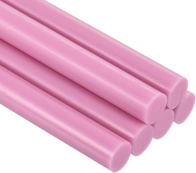 Hete lijmsticks - Lijmpistool sticks - Repareren en knutselen - Hoge viscositeit EVA materiaal - 11mm x 200mm - Roze
