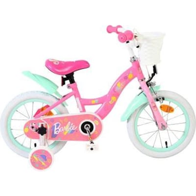 Volare Bicycles Barbie Kinderfiets Kinderfiets - Meisjes - 14 inch - Roze Fietsen